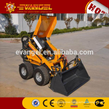 Chinese mini skid steer loader HYSOON HY380 with attachment for sale